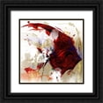 thumbnail image 1 of Abbas, Helen 26x26 Black Ornate Wood Framed with Double Matting Museum Art Print Titled - Aquamarine I, 1 of 4