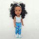 thumbnail image 3 of Juguetes de piscina, juguetes para bebés, juguetes para niños pequeños Muñeca de esmalte de 12,6 pulgadas Mini muñeca de esmalte Juguete para niños Muñeca de plástico para bebé, 3 of 6