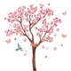 thumbnail image 2 of Pegatinas de pared Pegatinas de pared Plantas y flores al estilo japonés Pegatinas de pared Fondo de pared Decoración de la habitación Pegatinas de pared Pegatinas de pared autoadhesivas una pegatinas, 2 of 7