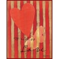 thumbnail image 2 of DiPaolo, Dan 15x18 Black Ornate Wood Framed with Double Matting Museum Art Print Titled - Timeless Love 2, 2 of 4