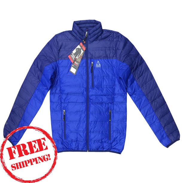 Gerry GERRY Men's NWT Feather Down Lightweight 650 Rated Zip Jacket