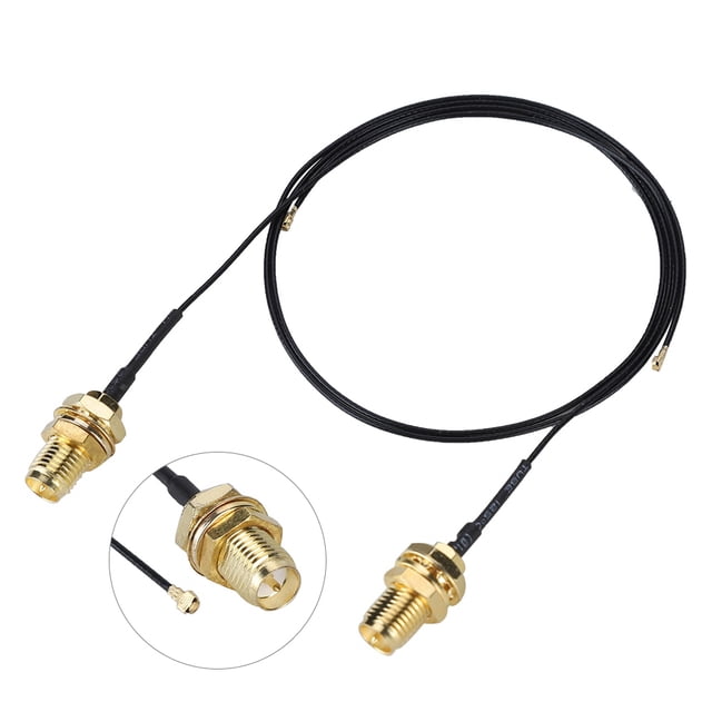 Cable SMA A IPEX, Juego De 2 Uds. WiFi IPEX4 RP NGFF. 2 conectores
