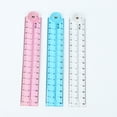 thumbnail image 6 of Clearance Sale! 1PC Soft Folding Ruler, 30cm Bendable Measuring Tool with Protractor, Silica Gel, for Home & Office, (30cm, Red), 6 of 6