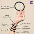 thumbnail image 5 of Goody Ouchless Braided Elastics, Value Pack 50 ea, 5 of 5