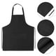 thumbnail image 4 of 10pcs delantal liso Babero Dual Palabia Dual Chef Chef Cocina delantal de cocina para restaurante en casa, 4 of 4
