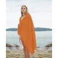 thumbnail image 2 of Orange Beach Towels Oversized Super Absorbent, Pure Orange Lightweight Bath Towel Quick Dry Sets For Bathroom/Pool/Rv Camping/Beach Play/Gym Room/Picnic 31"x62", 2 of 8