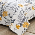 thumbnail image 5 of Juego De Colcha De Colcha Tamaño King, Juego De Edredones Florales, Ropa De Cama, Colección De Edredones Florales Ligeros, Colcha Reversible Para El Hogar, Colcha Con Hojas De Primavera, Colcha De Flo, 5 of 5
