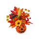 thumbnail image 5 of Calabaza artificial de arce, hojas de adorno, flores de Bacca, decoración de Halloween, calabaza de espuma para decoración del hogar en interiores y con, 5 of 8