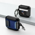 thumbnail image 1 of Duo Shield Secure Lock Designed For AirPods 3rd Gen With Hook, Blue/Black, 1 of 7