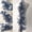 Navy, variant on 3D Beaded Floral Lace Appliqué, Crystal-Style Embroidery Sewing Motif for Wedding Dresses, Ball Gowns, Dance Costumes and DIY Garment Décor (Navy)