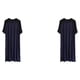 thumbnail image 4 of Albornoz Para Hombre Sonducket Cómodo Y Elegante Costuras En Azul Marino Negro XXL, 4 of 6