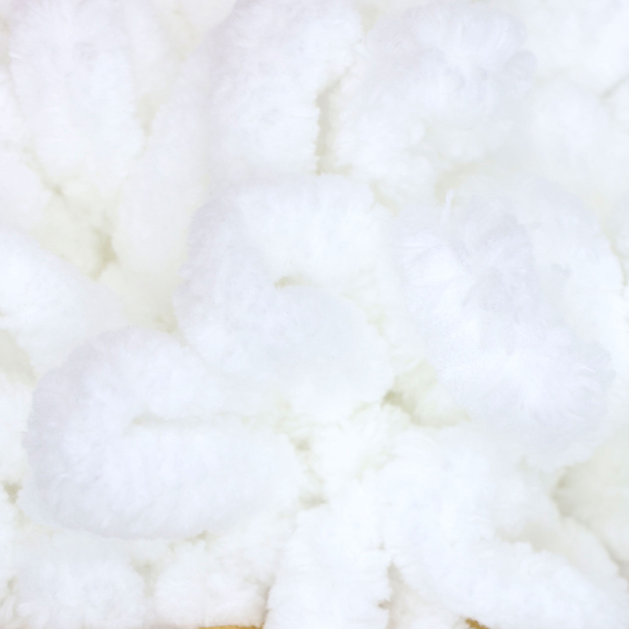 JubileeYarn Fun Finger Loops Yarn - 100g/Skein Jumbo Polyester - White - 5 Skeins