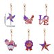 thumbnail image 3 of Cuadros Decorativos DIY Diamond Art Keyrings formas especiales de doble cara para niños adultos fiesta en casa Wdftyju embutido en tela, 3 of 3