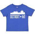 thumbnail image 3 of Inktastic Detroit Michigan Skyline MI Cities Boys or Girls Toddler T-Shirt, 3 of 5