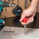 thumbnail image 1 of 5-Inch Automatic Center Hole Punch | Adjustable Impact Spring Loaded Puncher Tool Steel Center Hole Punch for Wood, Metal, Plastic-Yvan, 1 of 5