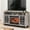 Gray, variant on 55" Electric Fireplace Inserts, 1500W Recessed Stove Heater with 9H Timer, 4 Brightness 11 temperature settings for Indoor Use