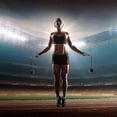 thumbnail image 3 of Digital Weighted Jump Rope with Adjustable Cordless Design for Fitness Training, 3 of 5