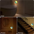thumbnail image 5 of luces nocturnas con sensor de luz, luz LED nocturna para niños, lámparas de noche, iluminación automática de luna y estrellas para dormitorio, escaleras, pasillo y cocina (blanco cálido)., 5 of 5
