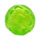 thumbnail image 1 of Juguete de goma de 7,5 cm para perros, pelota interactiva para masticar, con chirrido, para entrenamiento, color verde, 1 of 3