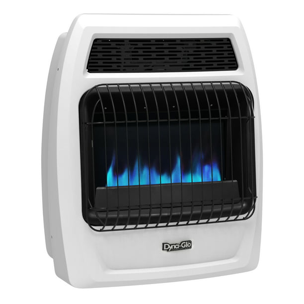 DynaGlo BFSS20NGT2N 20,000 BTU Natural Gas Blue Flame Vent Free Thermostatic Wall Heater