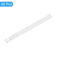 thumbnail image 3 of Unique Bargains Clothes Storage Elastic Band with Buttonhole, 20Pcs Clothing Storage Strap, Clothes Organization System for Drawer Blanket Storage Band, White, 3 of 5