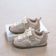 thumbnail image 4 of Godom Kids Shoes Slip-On Sneakers Kids Sparkle Pop Lightweight Shoes Soft Walking Shoe, 4 of 4