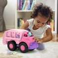 thumbnail image 4 of Green Toys: Disney Baby - Minnie Mouse Recycling Truck - Pink - Pretend Play Toy Vehicle, Recycled Plastic, Dishwasher Safe, Kids-Toddler Ages 6 Mo+, 4 of 8