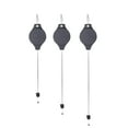 thumbnail image 1 of Sungmor Poleas para Plantas, 3 piezas negras. Colgadores ajustables retráctiles para interiores y exteriores. Ganchos telescópicos de techo para colgar macetas, cestas de flores y comederos de aves., 1 of 8