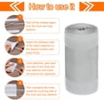 thumbnail image 4 of Floor Cord Cover 3.28 Ft x 3.94" Grip Floor Cable Protector Management with Adhesive Backing Grey 4Pcs, 4 of 5