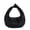 Black, variant on Btidfty Knot Strap Hobo Tote Bags Pu Leather Dumpling Clutch Purse with Zipper Cloud-shaped Top Handle Bags Trendy Hobo Handbag for Women (Brown)