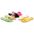 thumbnail image 5 of Journee Collection Womens Clair Tru Comfort Foam Slide Low Block Heel Sandals, 5 of 6