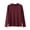 Red, variant on zbxnLI Womens Warm Undershirts Long Sleeve Pullover Shirts Crew Neck Comfy Top Ladies Loose Casual Spring Clothes