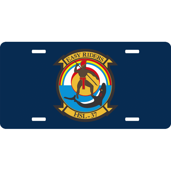 HSL-37 Easy Riders License Plate
