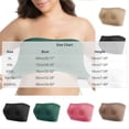 thumbnail image 4 of Byworldtasic Invisible Strapless Bandeau Bra for Women Seamless Non Padded Bras Wireless Push Up Bralettes, 4 of 6