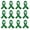 Green, variant on 20PCS Metal  Ribbon Pin Awareness Ribbon Pin Cancer Awareness Support Campaign Charity Donation Event Gift Accessories