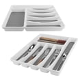 thumbnail image 4 of Drawer Organizer, Non-Slip Drawer Organizer Trays, Multi-Funtional Non- PP  for Bathroom Bedroom, 4 of 8