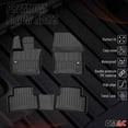 thumbnail image 2 of OMAC Premium Floor Mats for Ford Mustang 2015-2021 All-Weather Heavy Duty 4x, 2 of 12