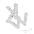 thumbnail image 4 of Diente Hueco De Hip Hop Letra Mayúscula Diente De Hip Hop Diente Removible Brace Decoración Dientes Accesorio Para Fiesta De Disfraces Plata ANGGREK K plata, 4 of 8