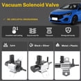 thumbnail image 4 of Vacuum Solenoid Valve Intake Manifold Runner Control for 6 Tribute Mercury Mariner Milan L80118741 3S4Z9J559Aa,1 * Vacuum Solenoid Switch Valve,black&silver, 4 of 8