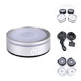 thumbnail image 4 of SEWCHICS Touch Control Bedside Lamp Touch Sensitive Lamp Base Crystal for Office 1Pack, 4 of 8