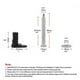 thumbnail image 4 of 924801 Fuel Door Hinge For Ford-f150 Filler Neck Housing Cover Loose Gas Cap Fix, 4 of 5