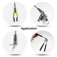 thumbnail image 5 of 2Pcs Magnet Pickup Tool Kit Portable Rubber Grip Telescoping With LED Light 1.5lb & 10lb New Practical Hot Sale, 5 of 10