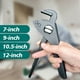 thumbnail image 2 of Llave ajustable de tubo de grado industrial de alta resistencia | Herramienta multifuncional de acero | Empuñadura ergonómica | Mandíbula dentada para fijar firmemente | Tamaños de 7" 9" 10,5" 12", 2 of 9