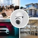thumbnail image 4 of Cámaras de seguridad para exteriores, cámaras WiFi de 2,4 GHz para seguridad del hogar, cámaras de vigilancia domo 1080P con visión de 360°, cámara de seguridad con detección de movimiento y vigilanci, 4 of 9