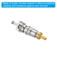 thumbnail image 5 of Unique Bargains Air Conditioning Valve Core with Seal Refrigeration Service Valve Stem Cores, 10 Pack, 5 of 5