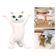 thumbnail image 5 of Decoración de escultura de de adorno de estatuilla de gatos lindos paquete de 2 Sunnimix Escultura de estatua de gato, 5 of 7