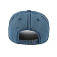 thumbnail image 3 of PaZinger Vintage Washed Dyed Cotton Twill Low Profile Adjustable Baseball Cap, 3 of 4