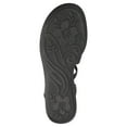 thumbnail image 4 of Easy Street Daylily Gladiator Women's Flat Sandals Color: Black Size: 8, 4 of 4