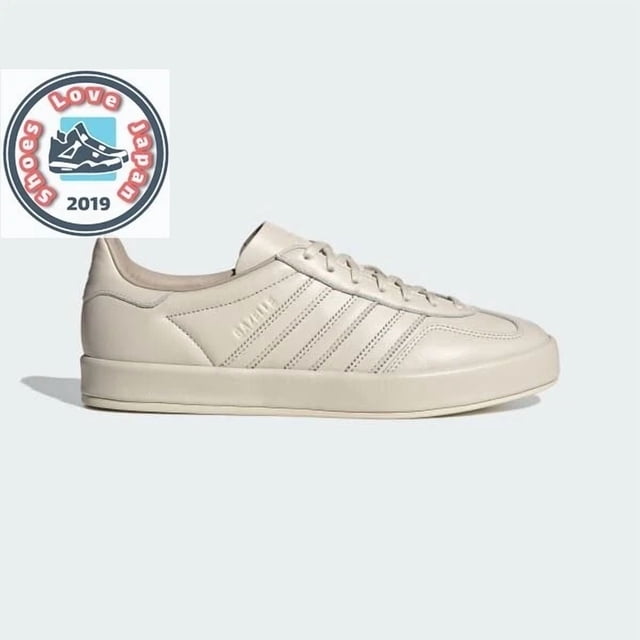 Adi-das Originals Gazelle Indoor JI3508 Alumina/Alumina/Wonder Beige Men Shoes