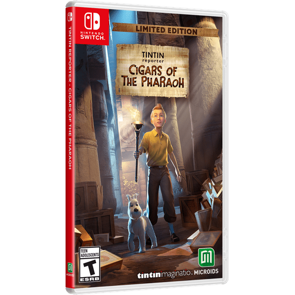 Tintin Reporter: Cigars of the Pharaoh - Limited Edition, Nintendo Switch